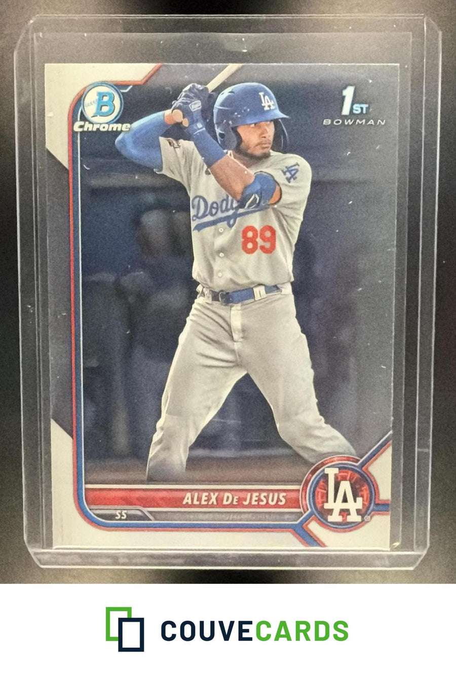 Alex De Jesus 2022 Bowman Chrome #BCP-164 Prospects Shimmer Refractor