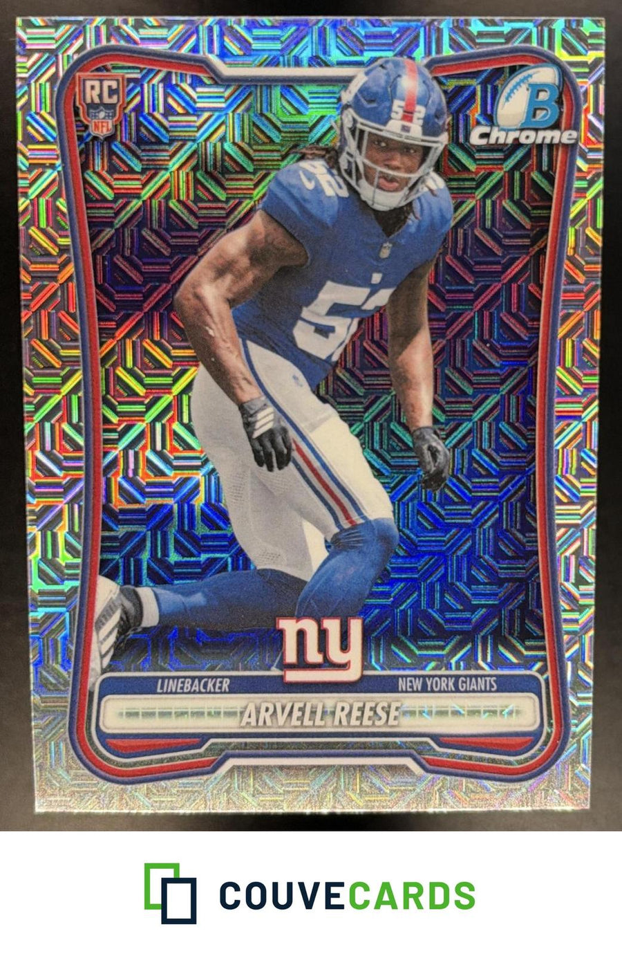 Arvell Reese 2026 Bowman #BCV-182 Chrome Mojo Refractor