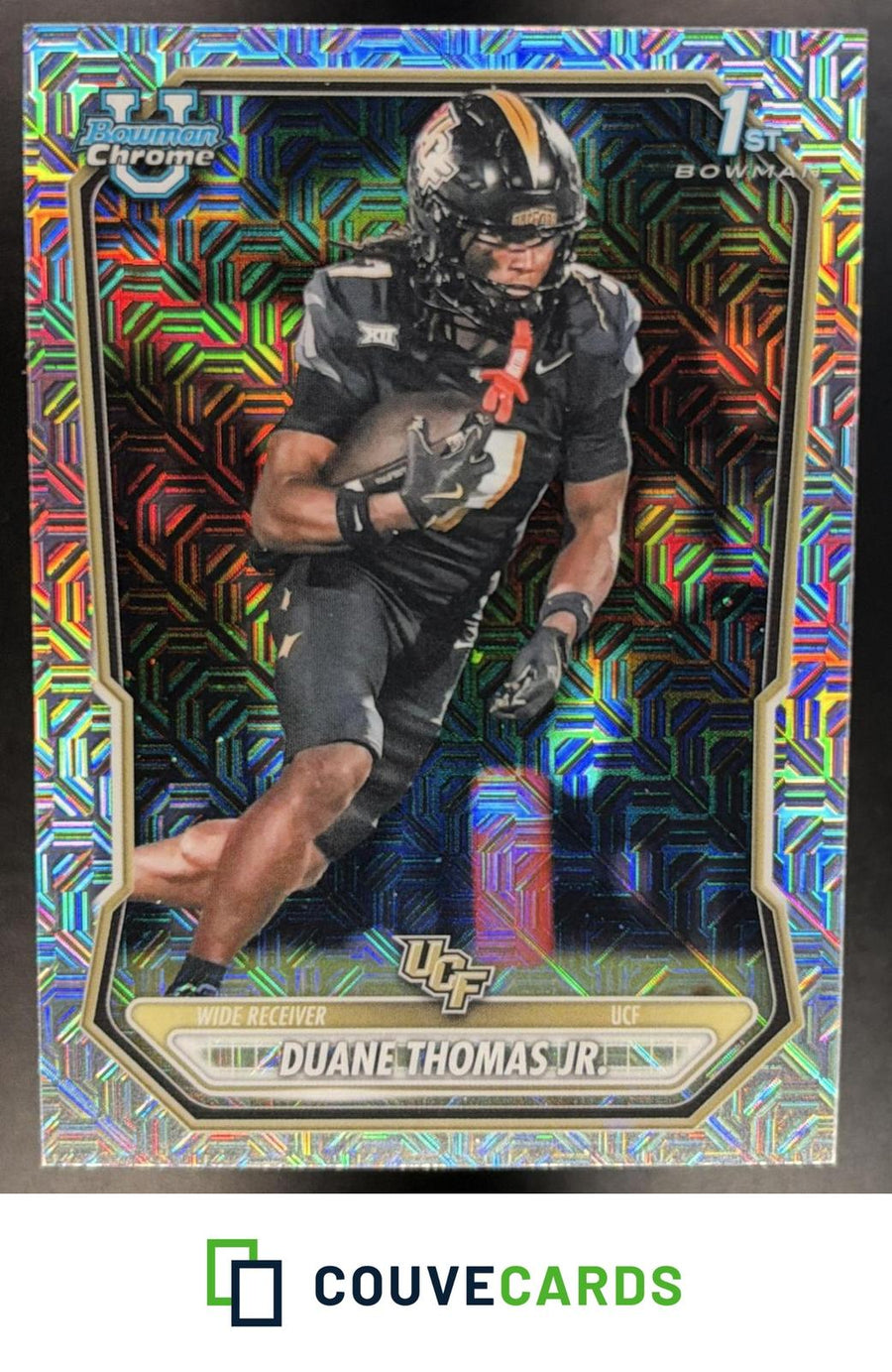Duane Thomas Jr. 2026 Bowman #BCP-159 Chrome Prospects Mojo Refractor