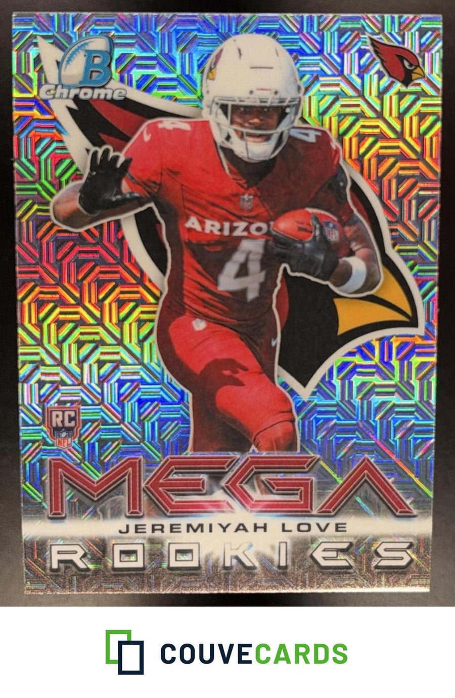 Jeremiyah Love 2026 Bowman #MR-15 Mega Rookies Mojo Refractor