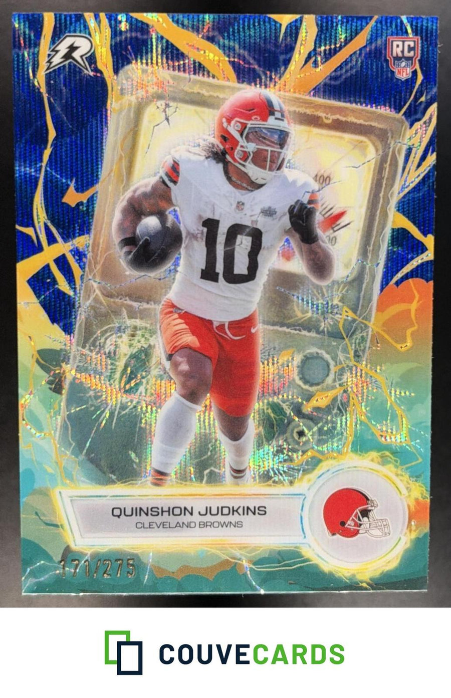 Quinshon Judkins 2025 Topps Resurgence #VT-10 Voltaic