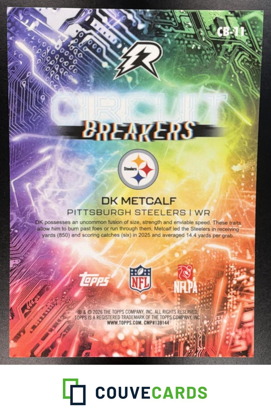 DK Metcalf 2025 Topps Resurgence #CB-11 Circuit Breakers