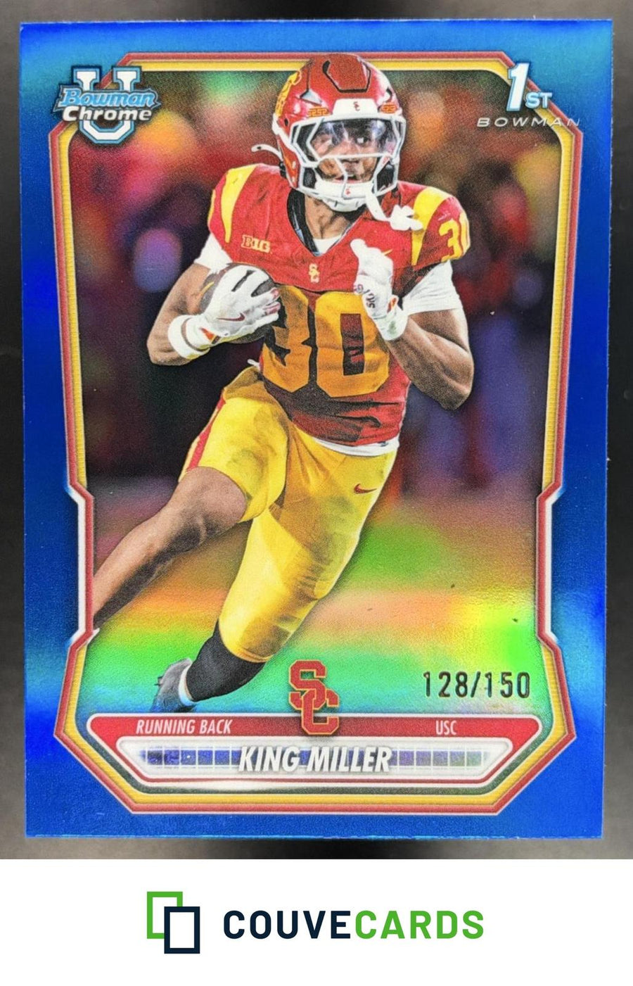 2026 Bowman #BCP-171 King Miller Chrome Prospects Blue Refractor #/150