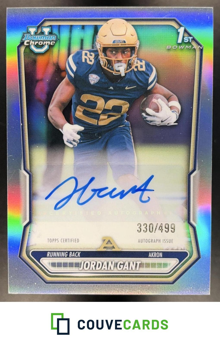 2026 Bowman #BCPA-JG Jordan Gant Chrome Prospect Autographs Refractor #/499