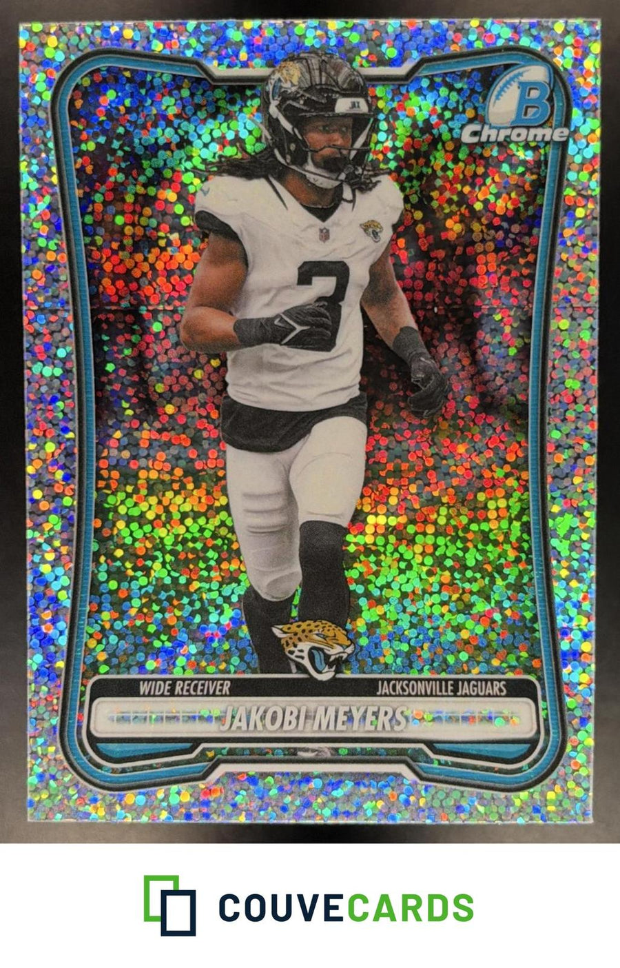 Jakobi Meyers 2026 Bowman #BCV-52 Chrome Speckle