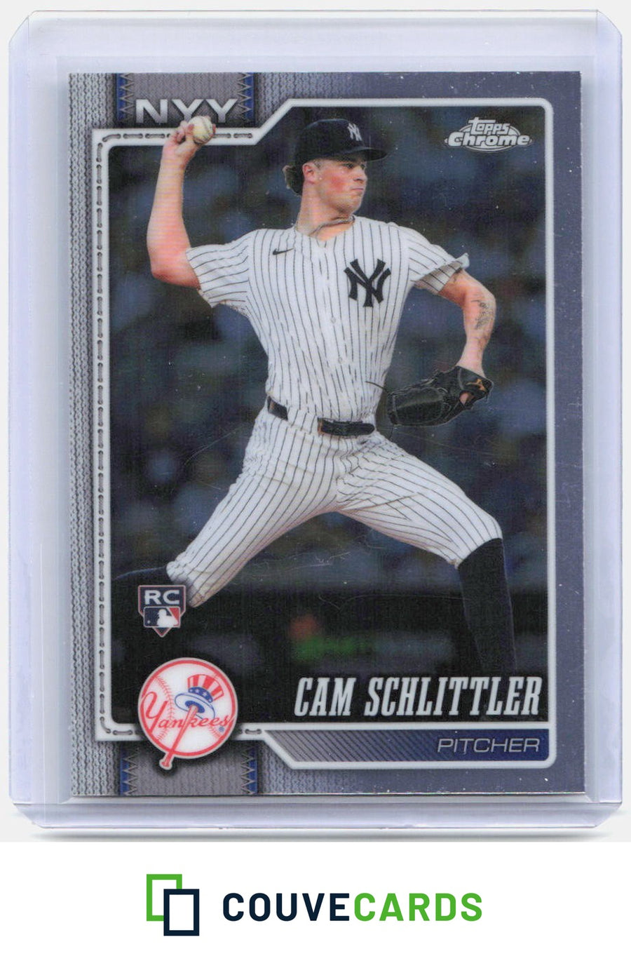 Cam Schlittler 2026 Topps Chrome #262 RC