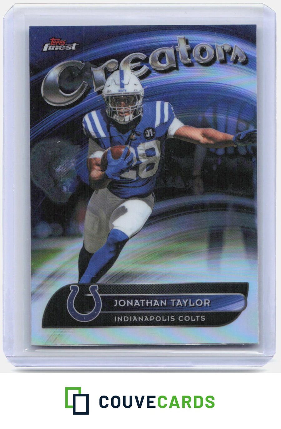 Jonathan Taylor 2025 Topps Finest #CR 13 Creators Refractor
