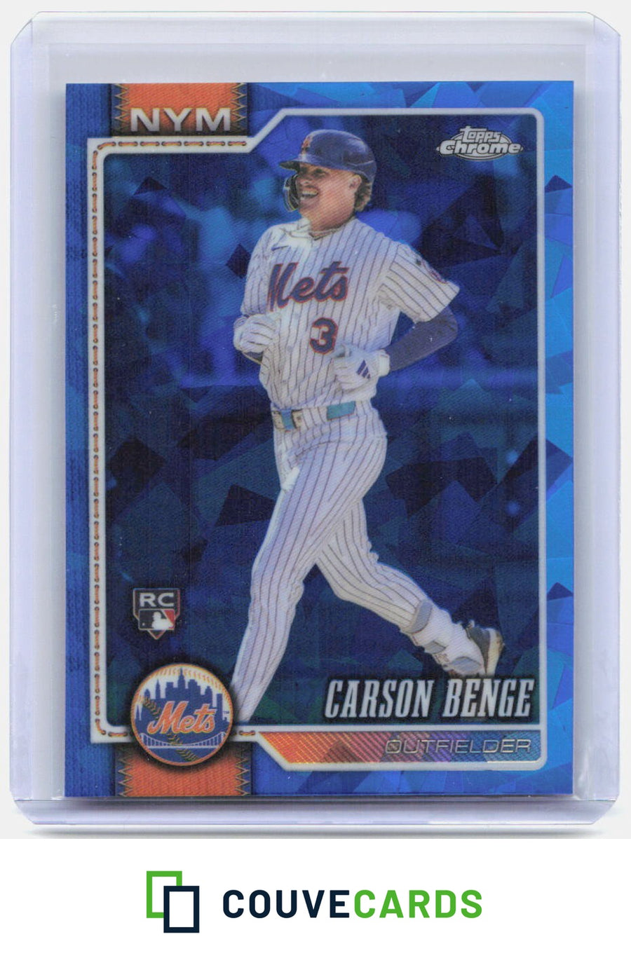 Carson Benge 2026 Topps Chrome Sapphire Edition #87 RC