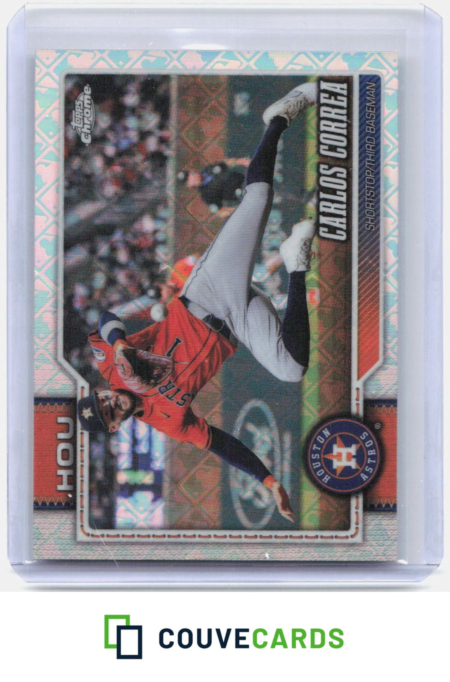 Carlos Correa 2026 Topps Chrome Logofractor Edition #47