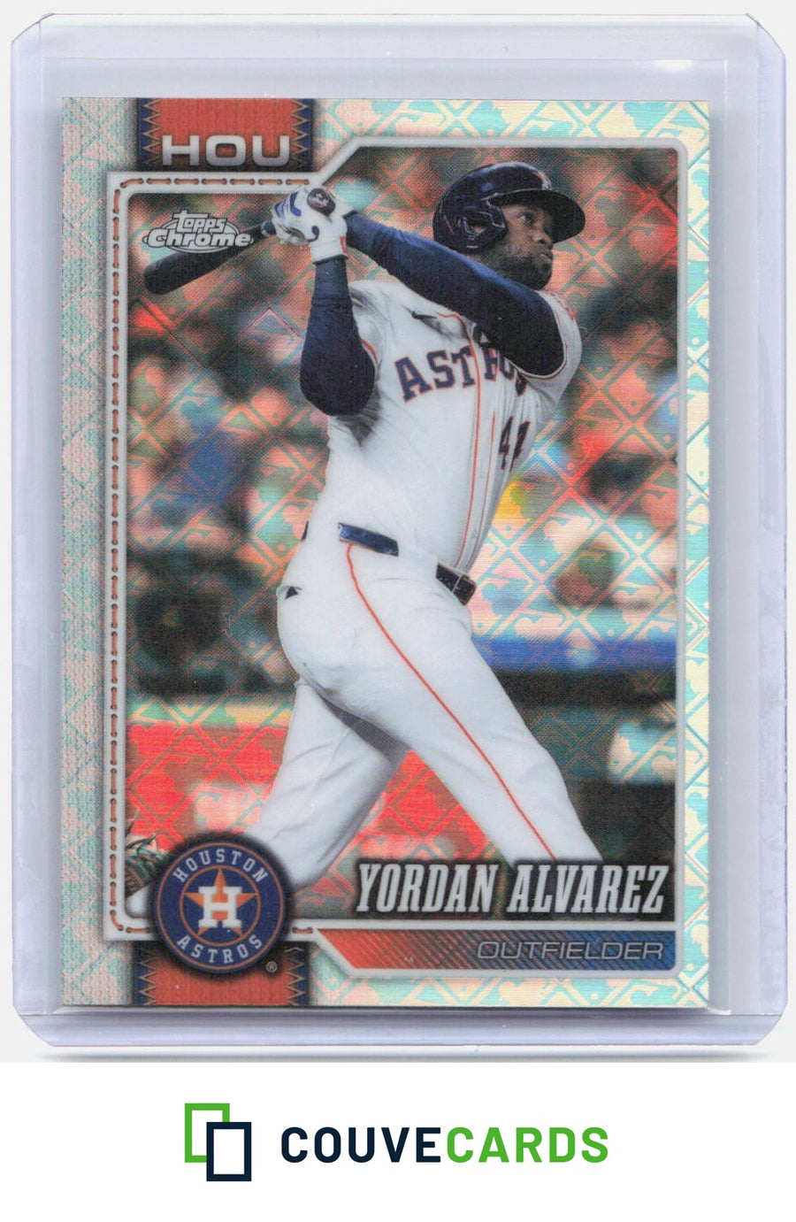Yordan Alvarez 2026 Topps Chrome Logofractor Edition #3
