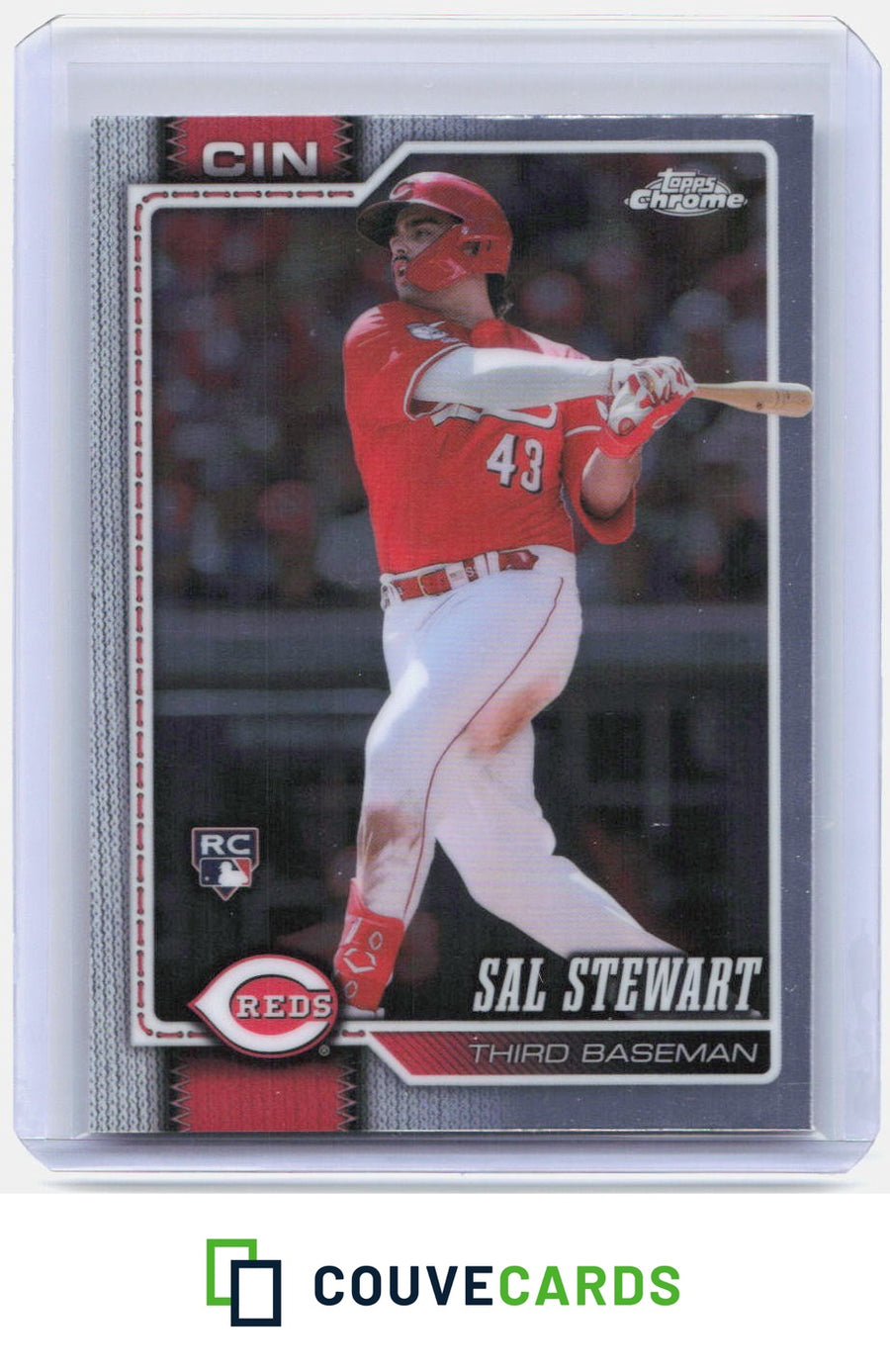 Sal Stewart 2026 Topps Chrome #6 RC
