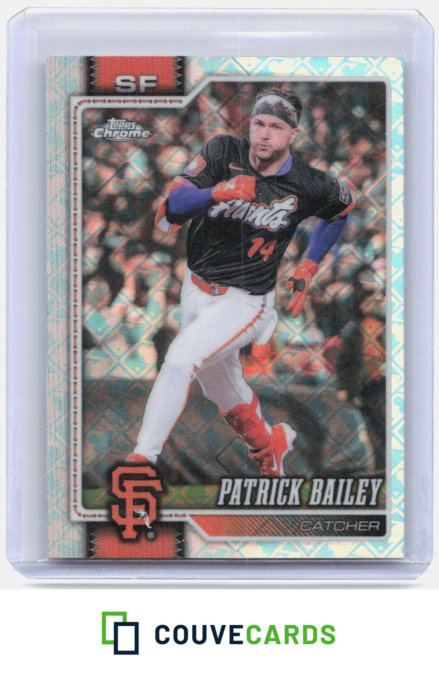 Patrick Bailey 2026 Topps Chrome Logofractor Edition #197