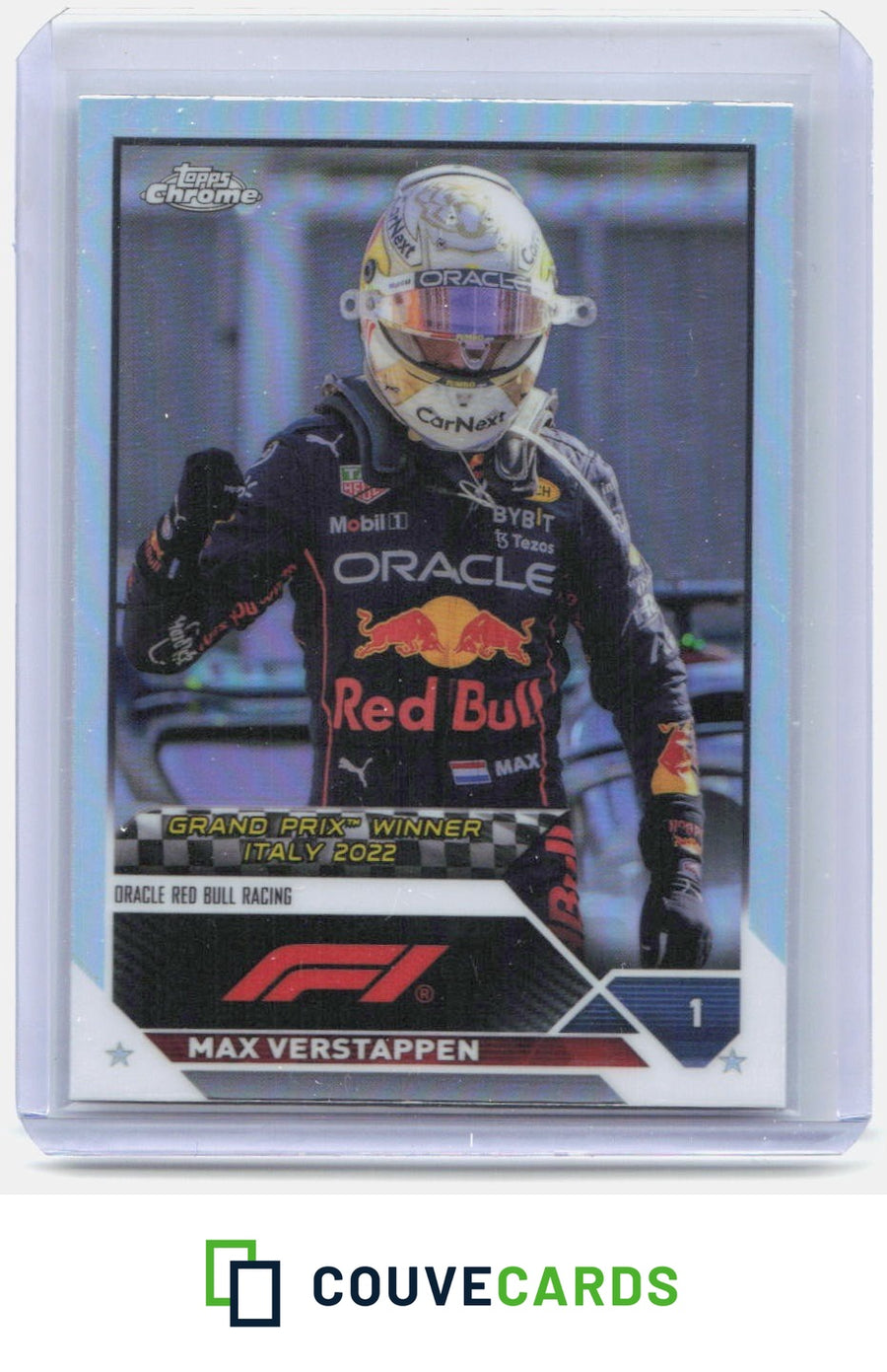 Max Verstappen 2023 Topps Chrome Formula 1 #159 Refractor