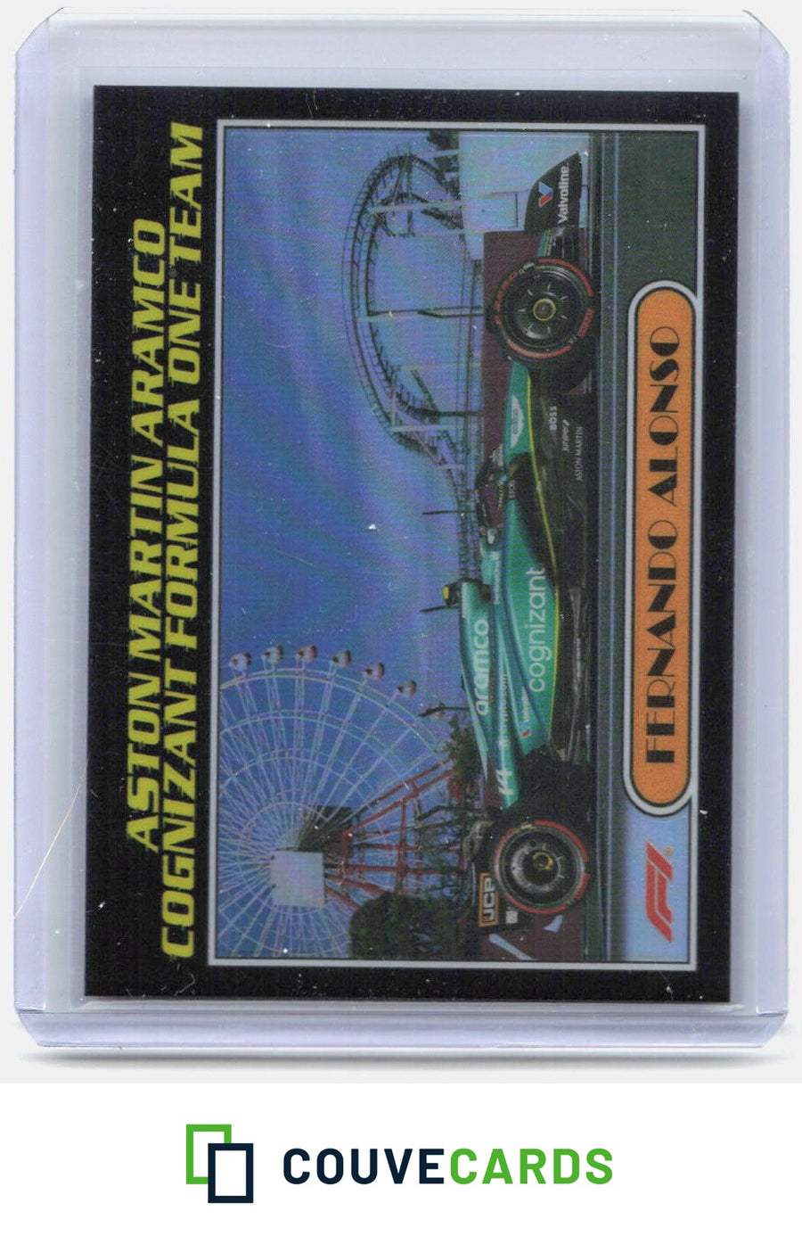 Fernando Alonso 2023 Topps Chrome Formula 1 #AU77-FA Autos of 1977