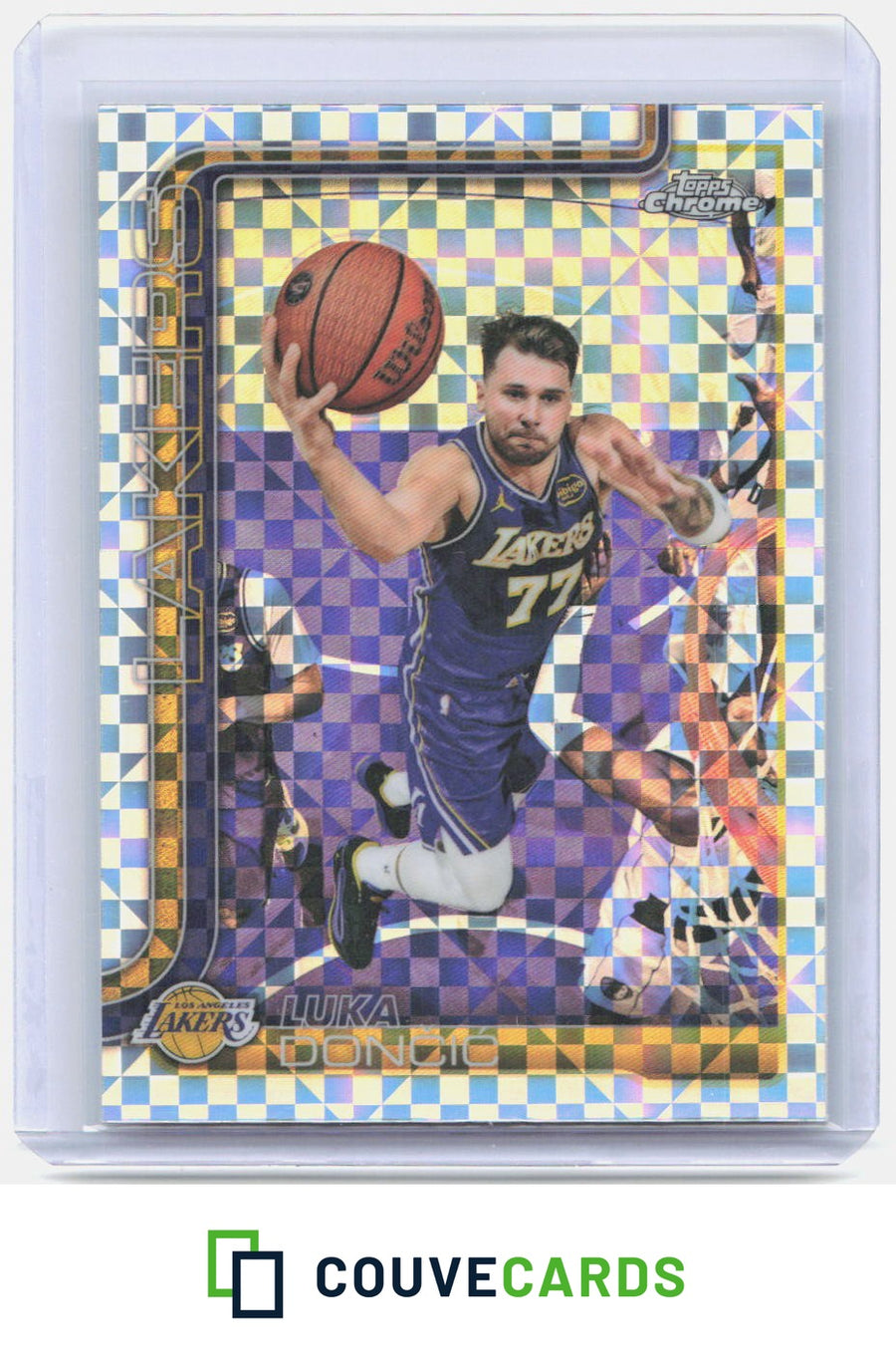 Luka Dončić 2025-26 Topps Chrome Update #2 X-Fractor
