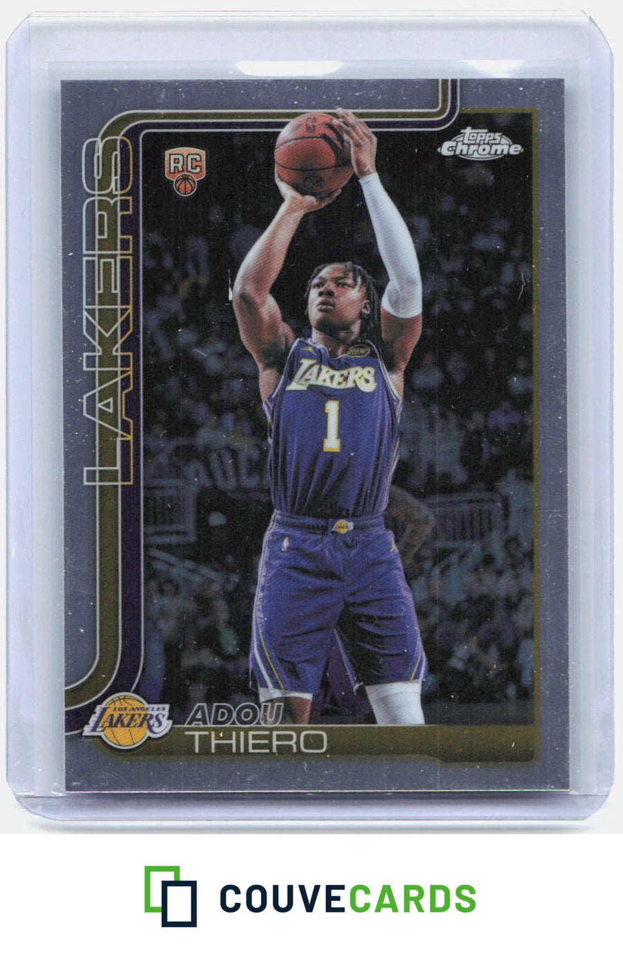 Adou Thiero 2025-26 Topps Chrome Update #186 RC