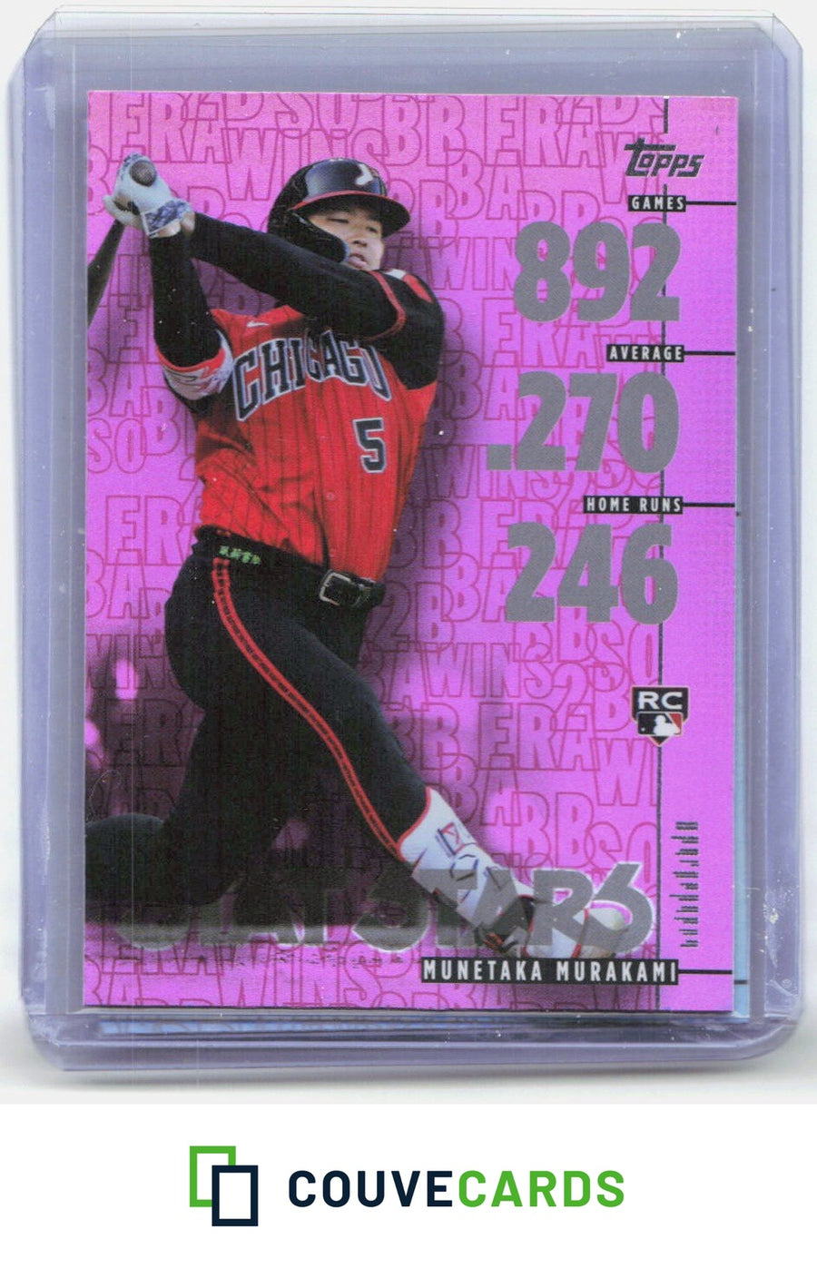 Munetaka Murakami 2026 Topps Update #SS-2 Stat Stars Pink